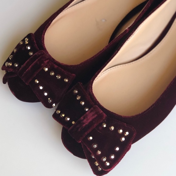 Vince Camuto Velvet Ballerina Flats NWOB - Picture 6 of 8